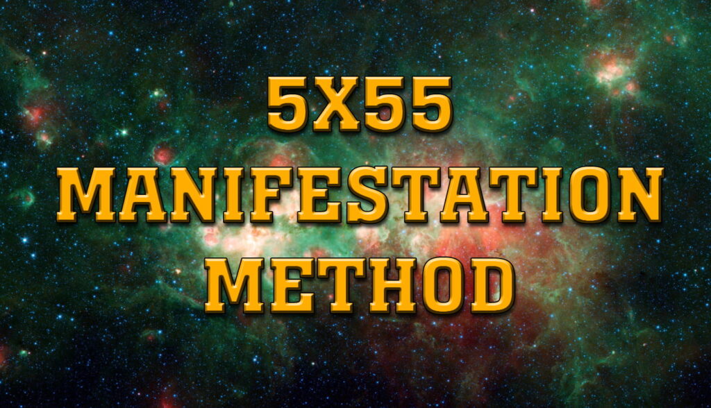 55X5 Manifestation Method: The Key To Turning Your Desires Into Reality